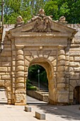 Puerta de las Granadas, Islamic and Mudejar architecture, Alhambra, Granada, Andalusia, Spain