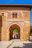 Puerta del Vino, Islamic and Mudejar architecture, Alhambra, UNESCO, Granada, Andalusia, Spain