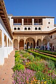 Generalife Palace, Generalife Gardens, Islamic and Mudejar architecture, Alhambra, UNESCO, Granada, Andalusia, Spain