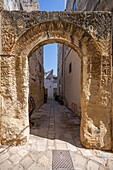 Arco Lucchetti, Lucchetti Arch, Corigliano d'Otranto, Lecce, Salento, Apulia, Italy