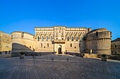 De Monti Castle (Castello de Monti), Corigliano d'Otranto, Lecce, Salento, Apulia, Italy