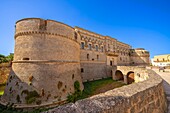 De Monti Castle (Castello de Monti), Corigliano d'Otranto, Lecce, Salento, Apulia, Italy