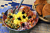 Lunch during a trek in High Atlas, Morocco