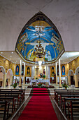 Interior of the Cathedral of Brazzaville, Republic of Congo