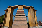 Astronomical instruments of Jantar Mantar, UNESCO, Jaipur, Rajasthan, India
