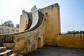 Astronomical instruments of Jantar Mantar, UNESCO, Jaipur, Rajasthan, India