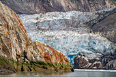 Scenic view from Tracy Arm-Fords Terror Wilderness area in Southeast Alaska, United States of America