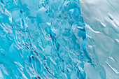 Glacial iceberg detail from ice calved off the Sawyer Glacier in Tracy Arm, Southeast Alaska, United States of America