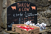 Cheese Fair at The Courtyard Dairy in Yorkshire , England