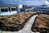 The Retreat at Blue Lagoon Iceland ist ein preisgekröntes Luxusresort-Hotel in der Blauen Lagune, einem geothermischen Badeort in Island, Reykiavik