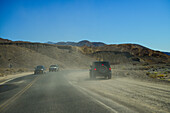 Road in the area of Death Valley, California