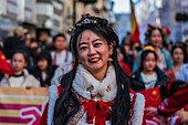 Chinese New Year celebrations in the streets of Zaragoza, Spain