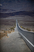 Road in the area of Death Valley, California