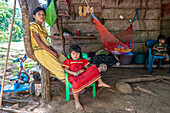 Children from Guaymi Mountain Village (Ngäbe-Buglé (Guaymi)), Panama