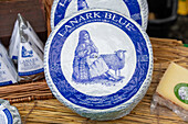 Lanark Blue Cheese at The Courtyard Dairy in Yorkshire , England