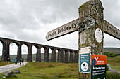 Ribblehead Viaduct in Yorkshire , England