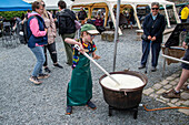 Cheese Fair at The Courtyard Dairy Yorkshire , England
