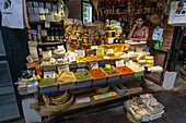 Spices for sale in a market in Santiago del Estero, Argentina.