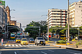 Medellin downtown. Avenida Oriental.