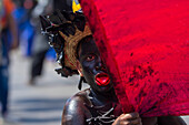 Son de Negros during Great Parade at Barranquilla's Carnival, Colombia