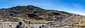 The Lagunas Negras Trail, located in the municipality of Vetas, Santander, is a hiking route located in the Páramo de Santurbán. It is a route with high mountain landscapes, characterized by impressive rock formations and lagoons of glacial origin with the presence of fauna and flora subject to conservation, among them is the endemic species of frailejon, Espeletia santanderensis.