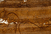 Pre-Hispanic indigenous Amerindian woven poncho in the Museum of Anthropology, Salta, Argentina.