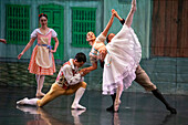 La fille mal gardée is a comic ballet presented in two acts, inspired by the 1765 painting by Pierre Antoine Baudouin. Performed by the Cultural Association of the Metropolitan Ballet of Medellin