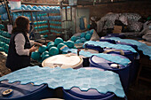 Sports ball factory. Since 1930, the inhabitants of the municipality have made it a tradition to sew and vulcanize leather soccer balls, becoming the true owners of a craft technique that has taken these balls to soccer leagues inside and outside the country.