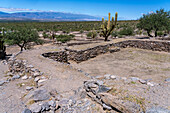 The pre-Hispanic Ruins of Quilmes Archeological Park in Tucuman, Argentina.