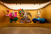 The Barranquilla Carnival Museum is a space dedicated to safeguarding, disseminating and exhibiting the manifestations and traditions of the city's emblematic carnival. In addition, it integrates an educational section that allows visitors to deeply understand the historical and cultural relevance of this festivity in addition to offering a space for the recognition of other carnivals in the world.