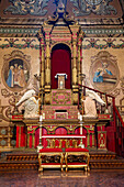 A side chapel in the El Sagrario Church in Quito, Ecuador.