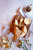 Traditional Australian damper bread with a cottonseed flavour, known for its thick, crispy outside and dense, doughy inside.