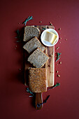 Ezekiel Sprouted Grains, high-protein, high-fibre bread without flour.