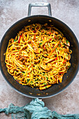 Cowboy butter chicken pasta