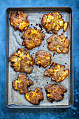 Jacket potatoes from the oven