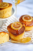 Lemon curd muffins
