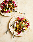 Blumenkohl Korn Salat