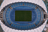 Phnom Penh, Cambodia - 14 August 2022: Aerial view of the Morodok Techo National Stadium, Phnom Penh, Cambodia.