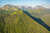 Aerial view of Baranof Island, Alexander Archipelago, Southeast Alaska, USA