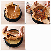 Blind baking with pulses