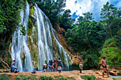 El Limon waterfall, Dominican Republic