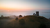 St Michael's, Burrow Mump, Somerset, UK
