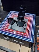 Ray-Ban Meta Smart AI glasses displayed in store