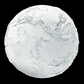 Snowball Earth, conceptual illustration