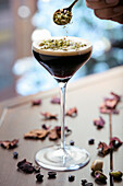 Hazelnut coffee martini