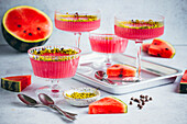 Gelo di Melone - Watermelon jelly from Sicily