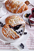 Blueberry buns