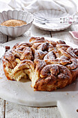 Zimt-Hefekuchen