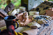 Souvenir and craft store in San Agustin Archaeological Park, San Agustin, Huila, Colombia
