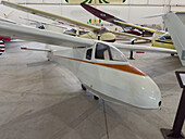 A Scheibe L-Spatz glider in the Southwest Soaring Museum, Moriarty, New Mexico.
